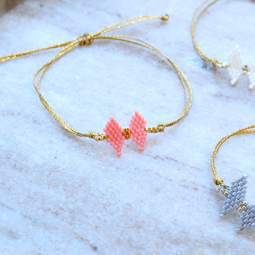 Butterfly Miyuki Bead Bracelet