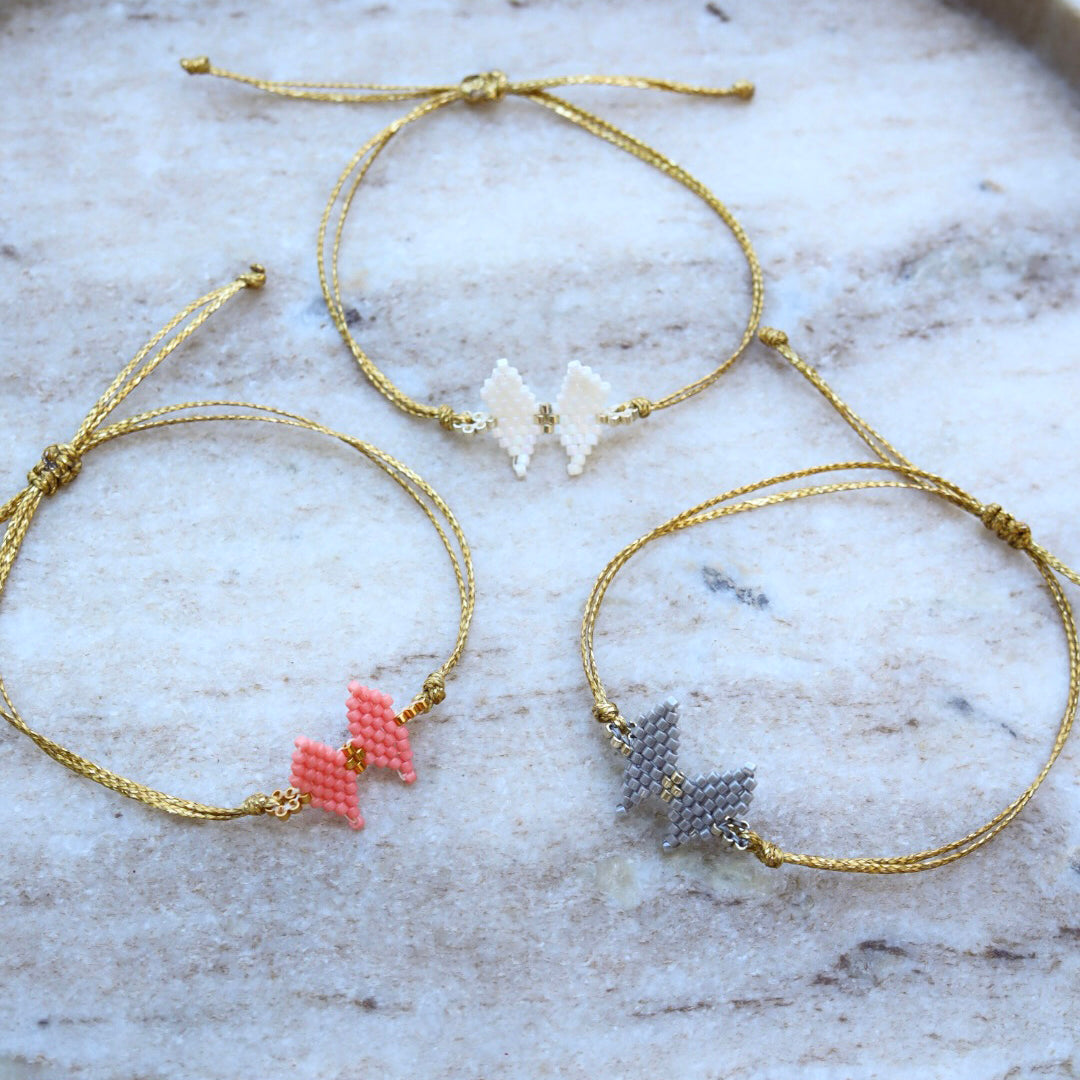 Butterfly Miyuki Bead Bracelet