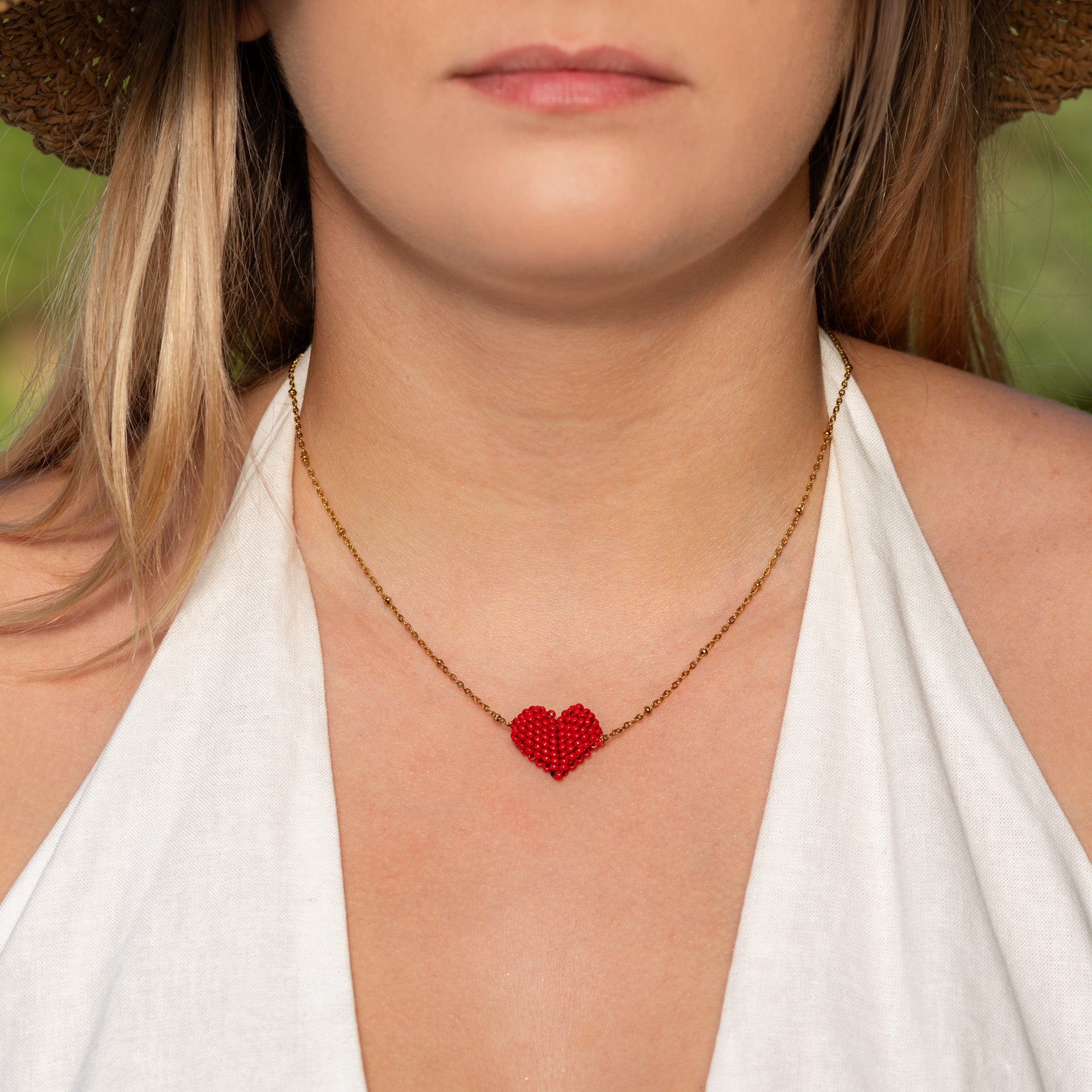 Necklace / Pendant '3D Heart'
