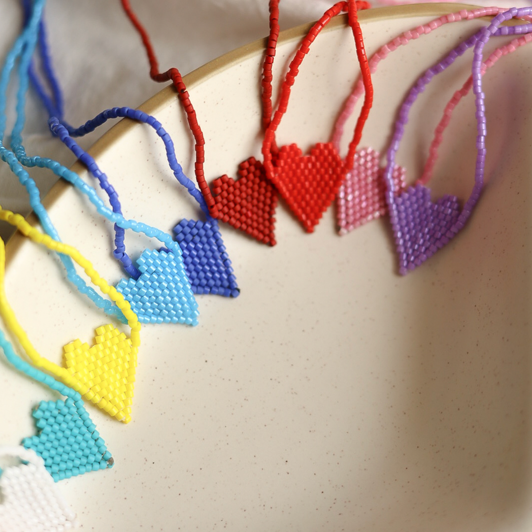 Necklace 'Bright heart'