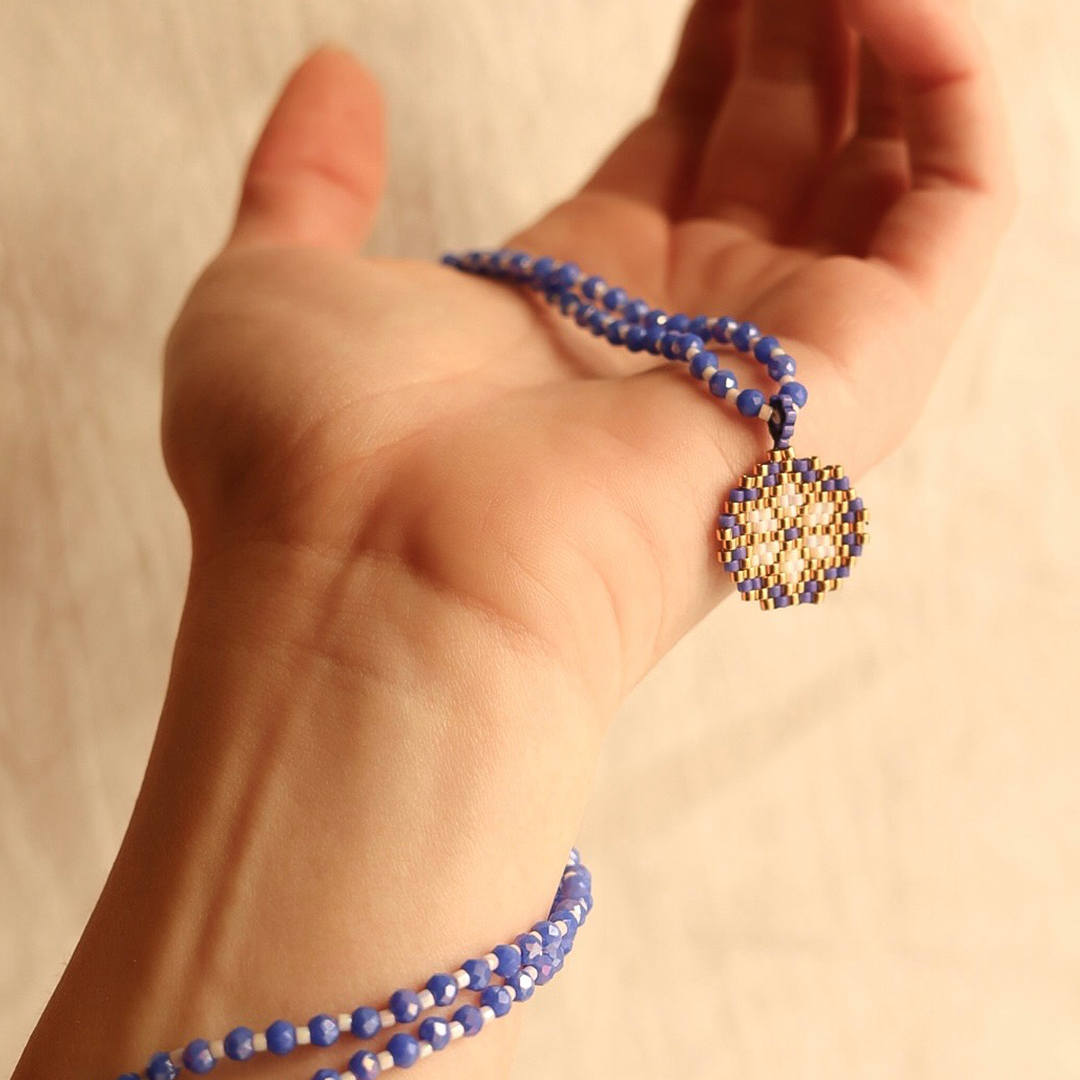 Handcrafted beaded necklaces