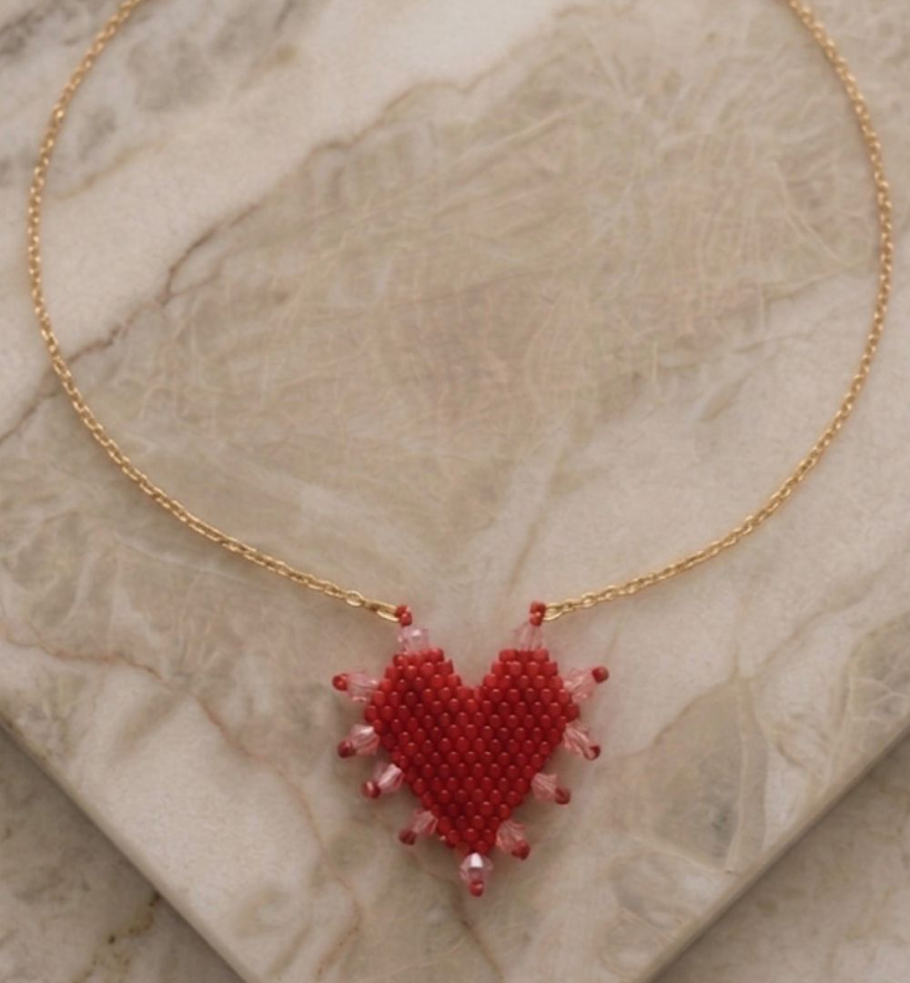 miyuki_heart OIYA Miyuki Heart Bracelet