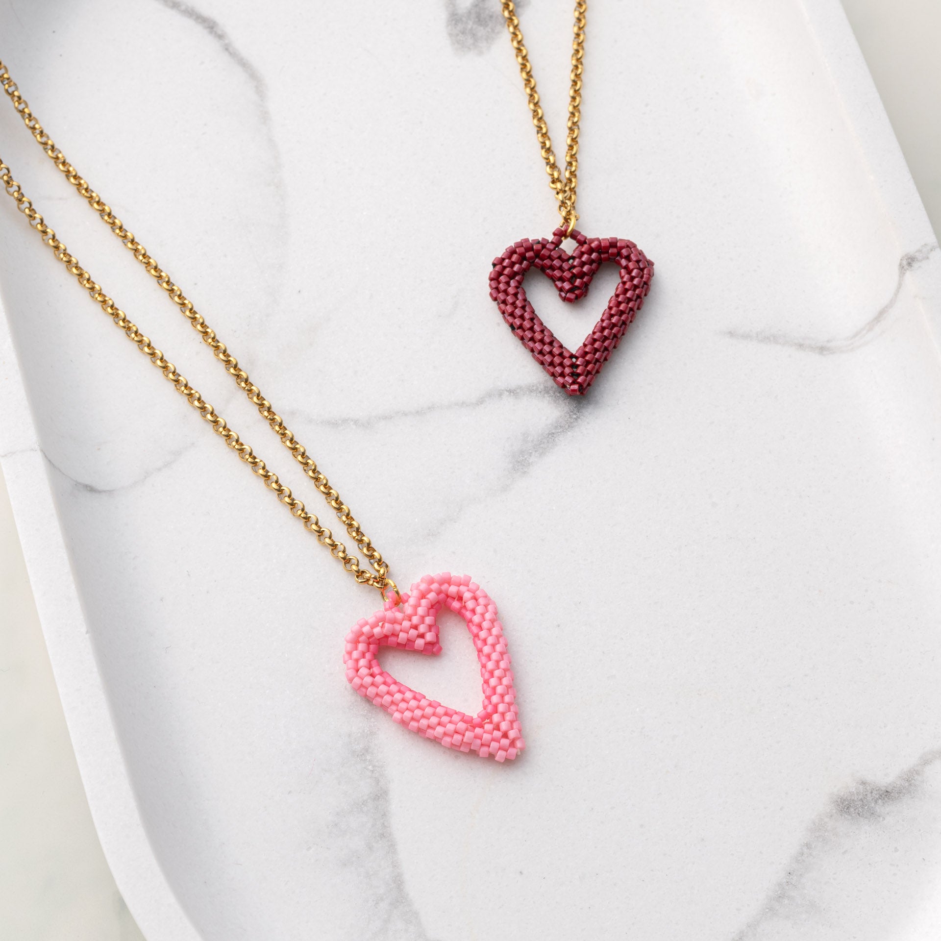 Necklace / Pendant '3D Heart'