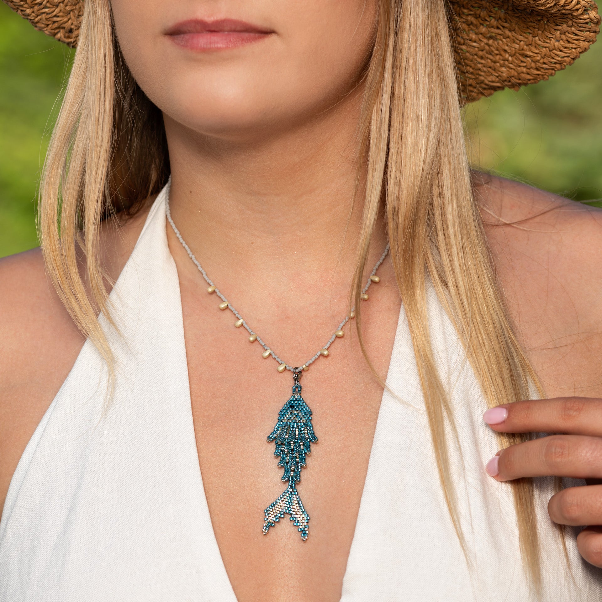 Necklace  / Pendant '3D Fish'