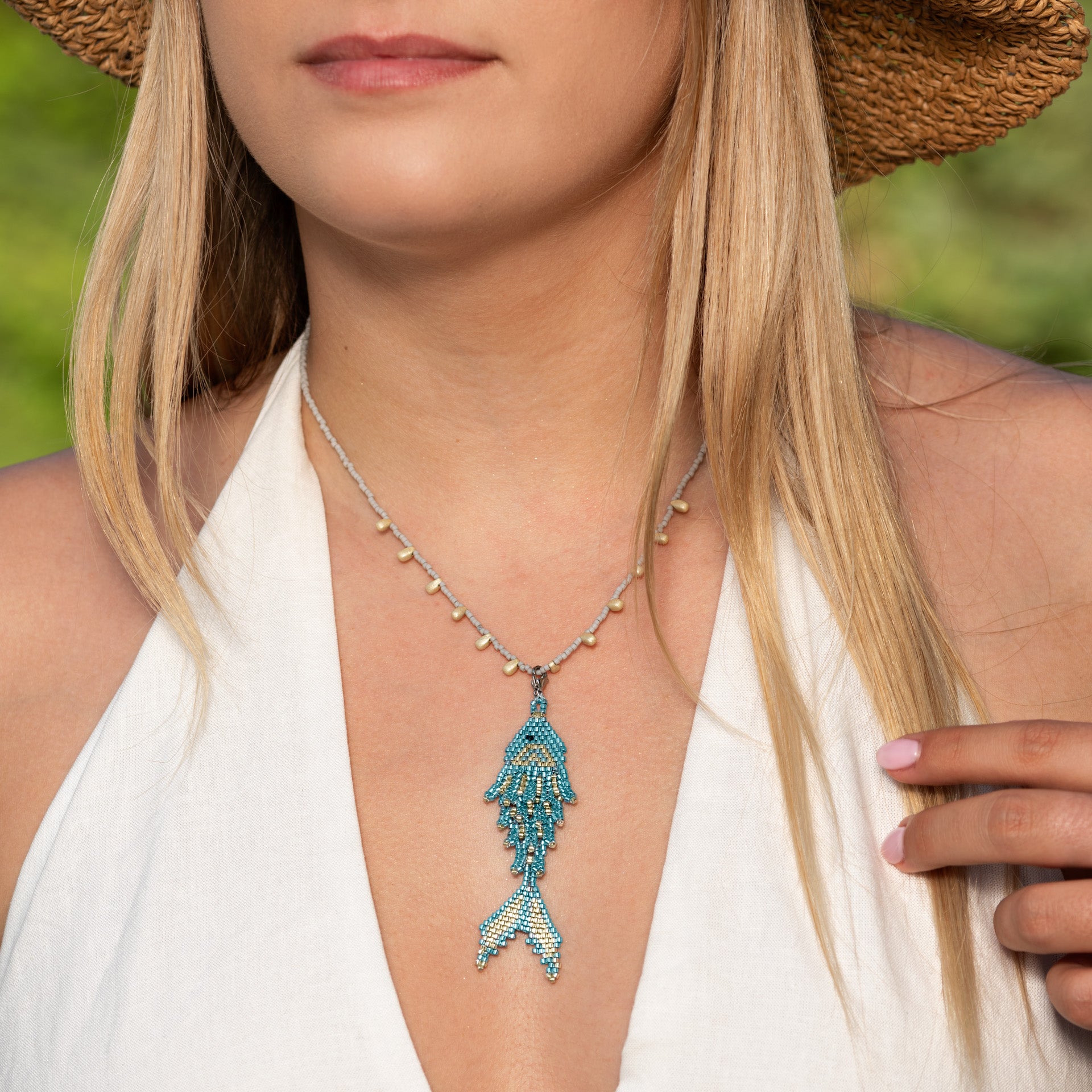 Necklace / Pendant '3D Fish