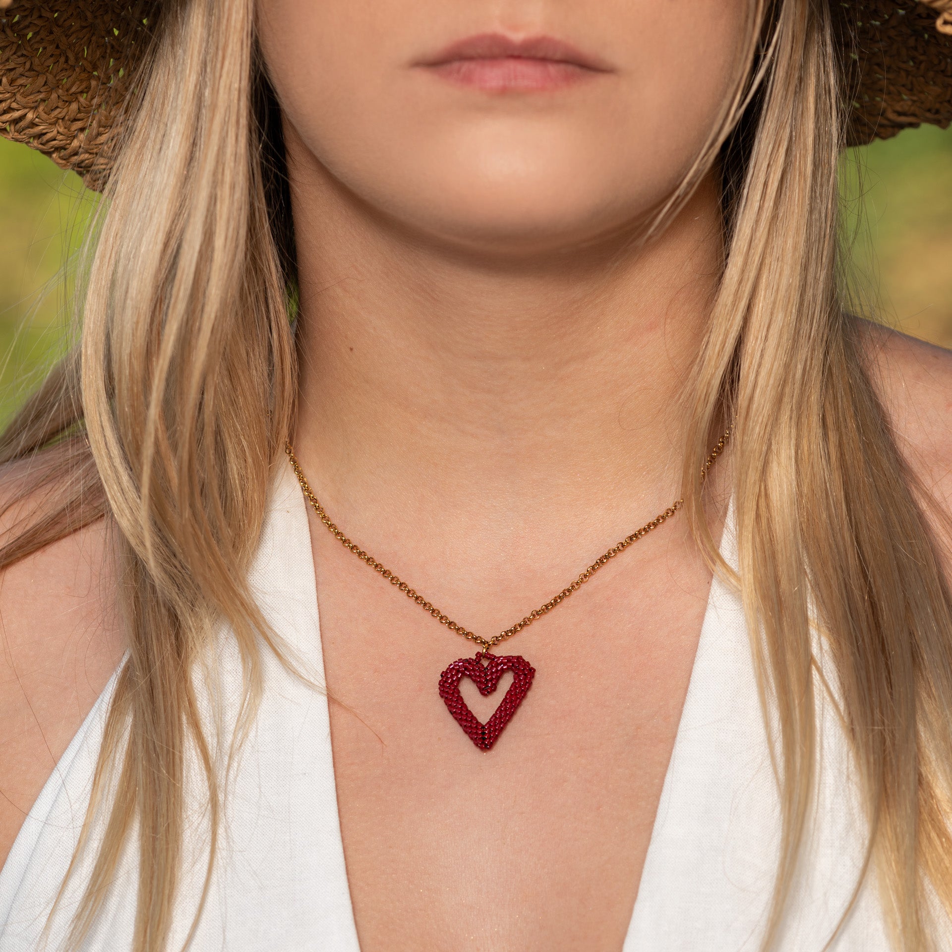 Necklace / Pendant '3D Heart'