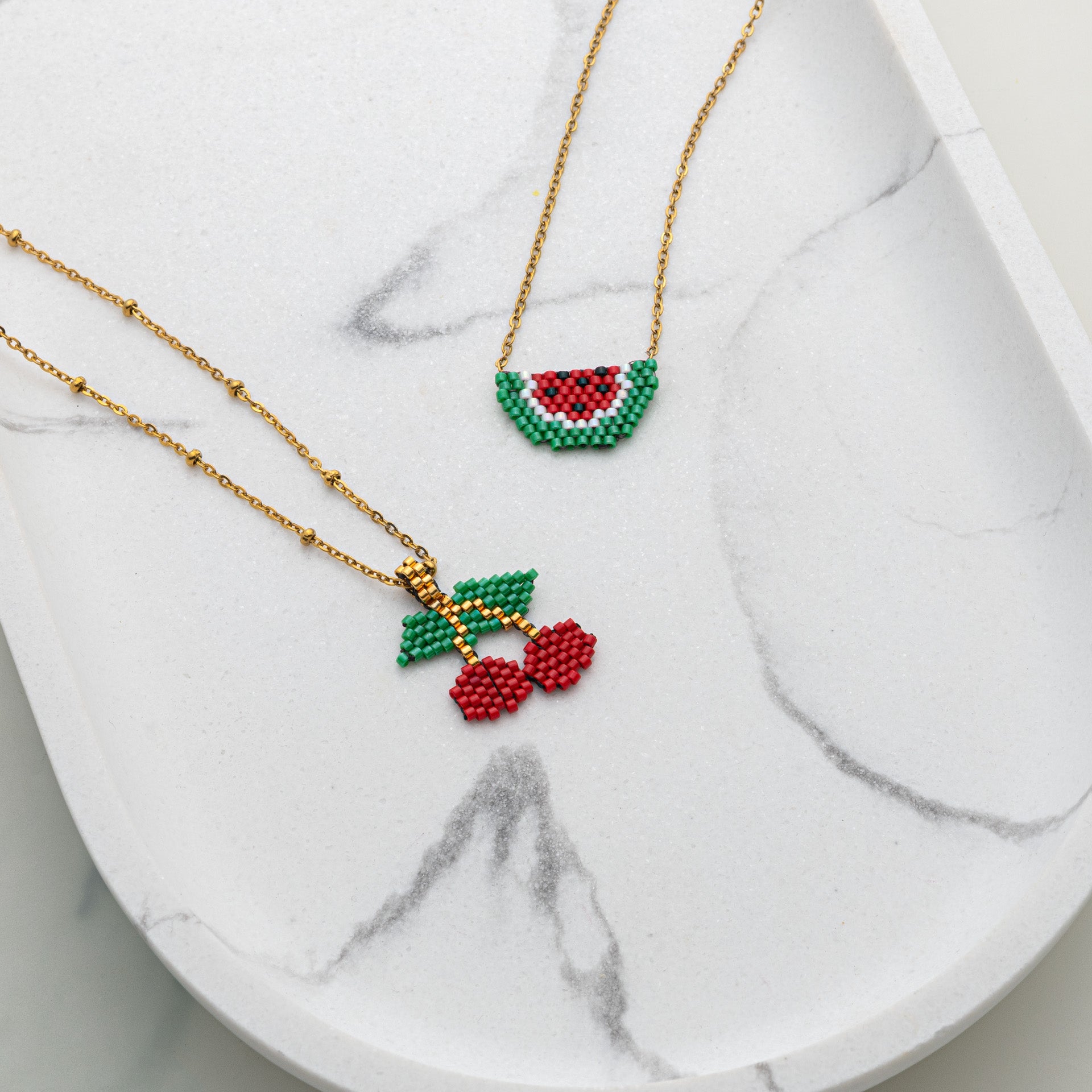 Νecklace 'Cherries' or 'Watermelon'