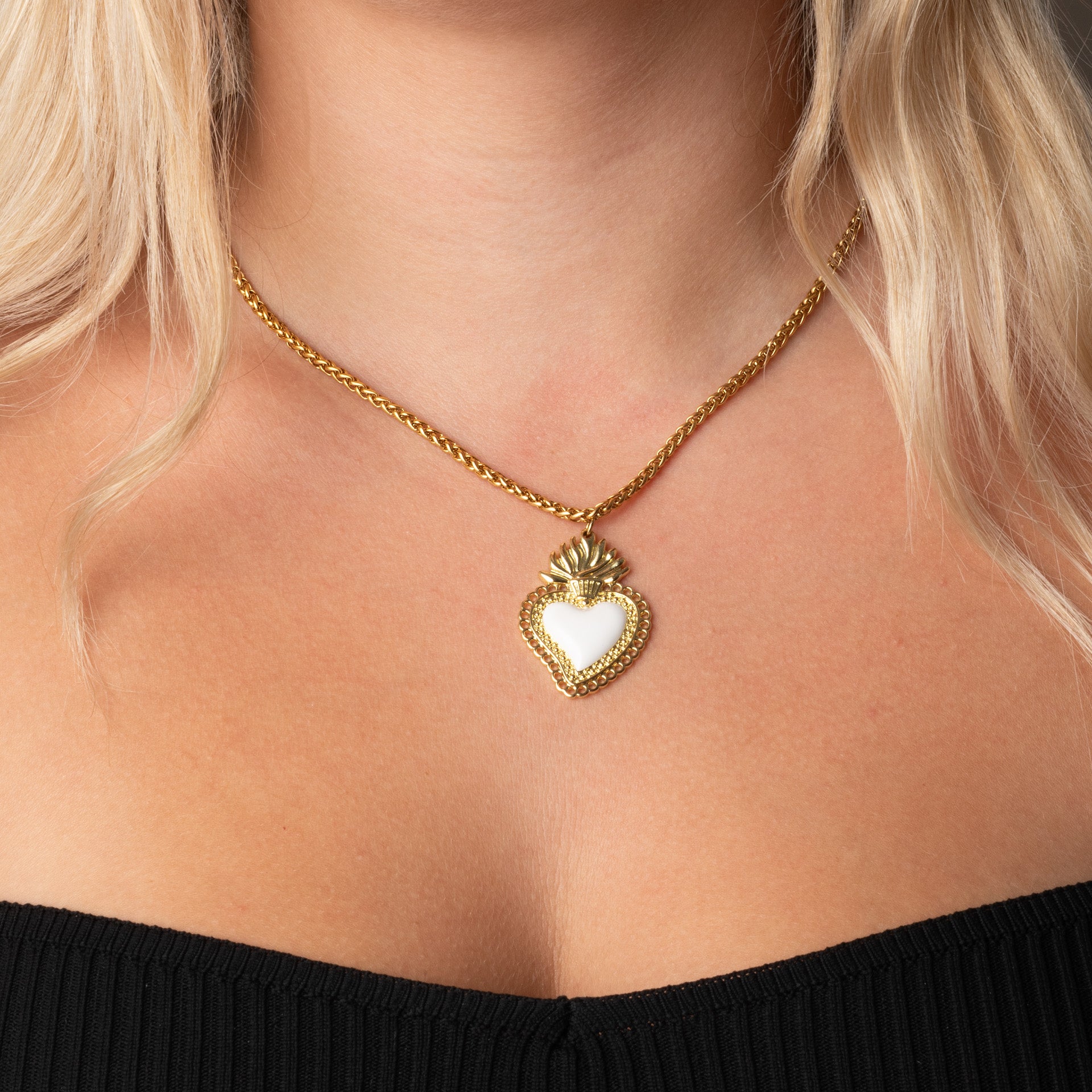 Necklace 'Festive Hearts'