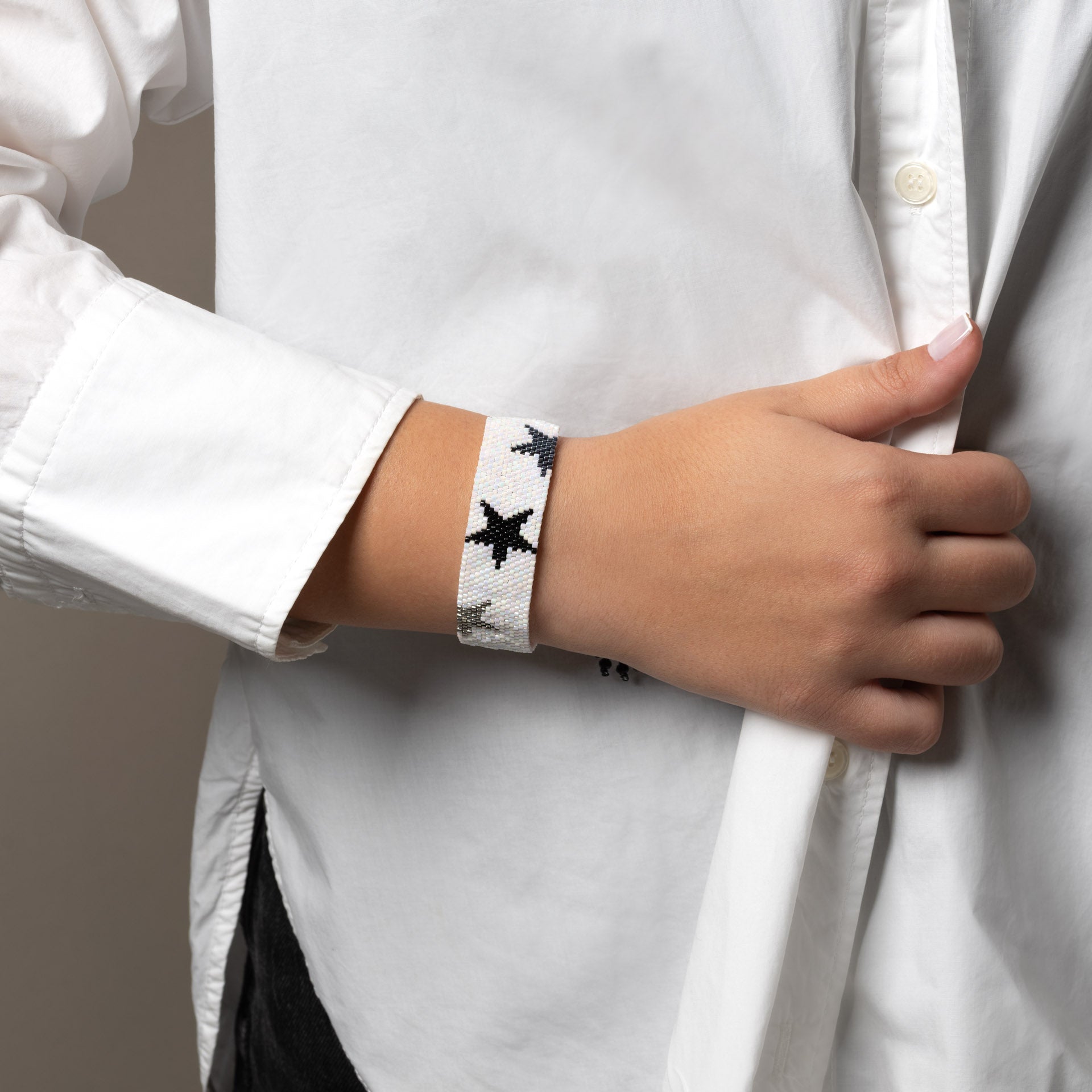 Bracelet beaded stars