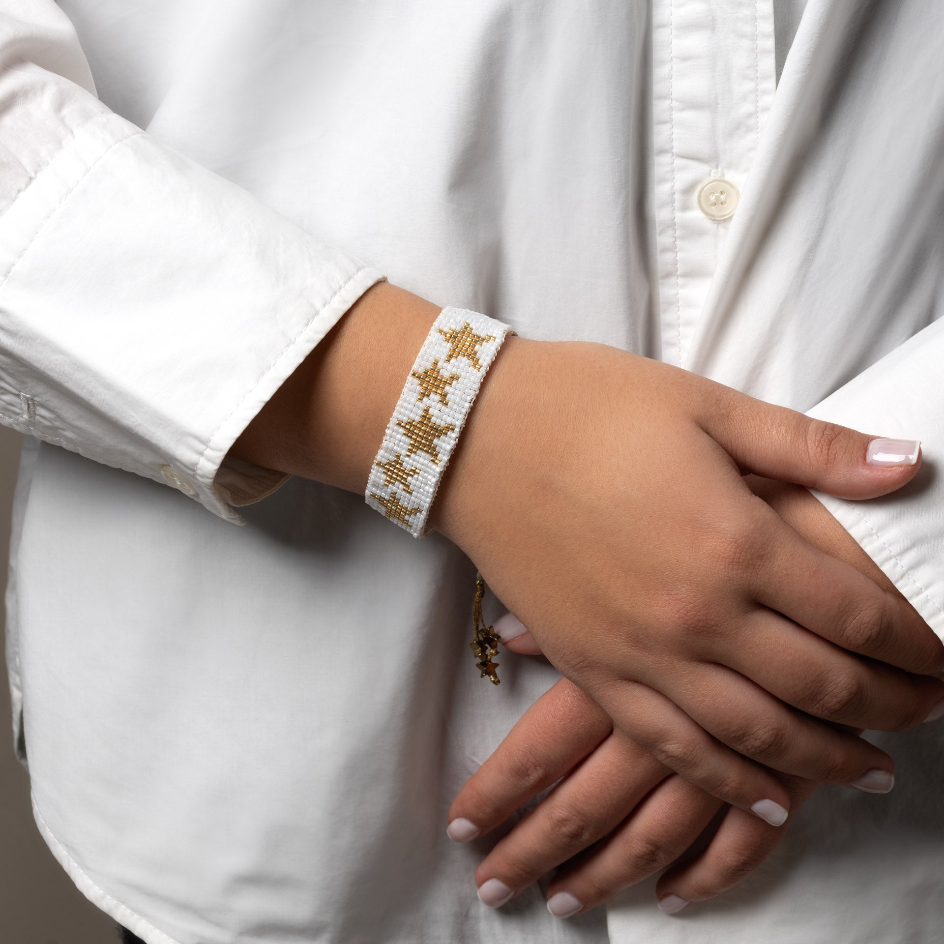Bracelet beaded stars