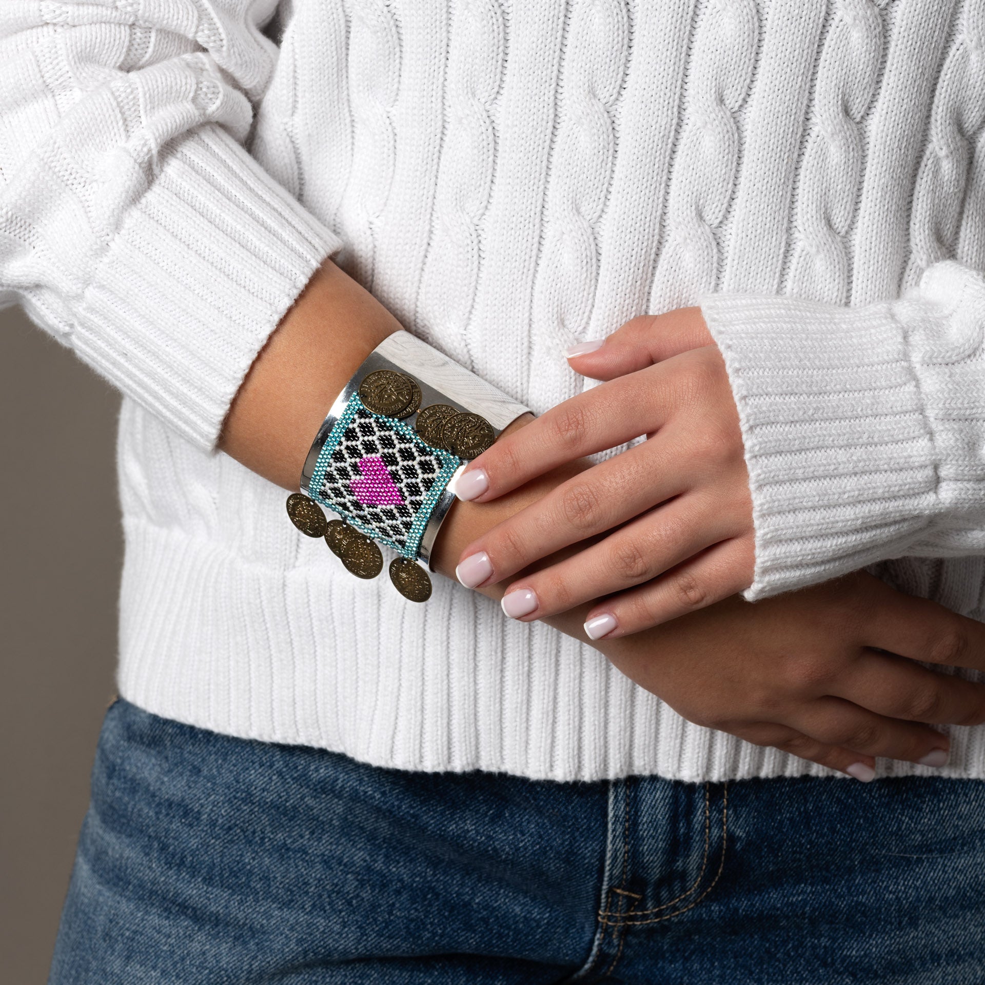 Bracelet /Cuff in stainless steel