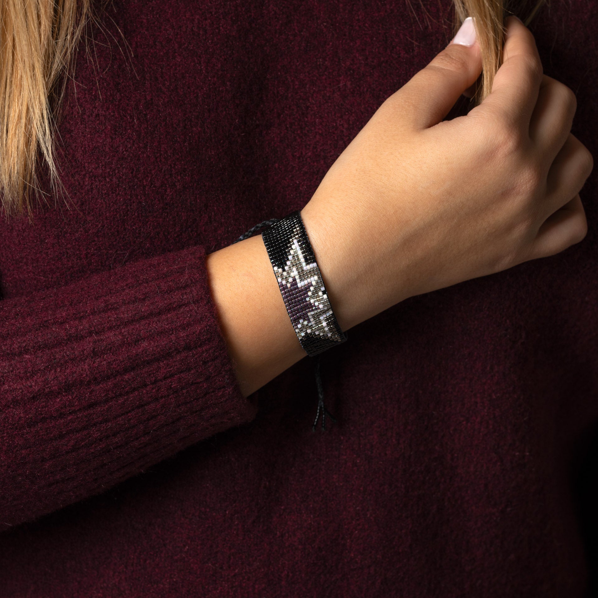 Bracelet beaded 'star'