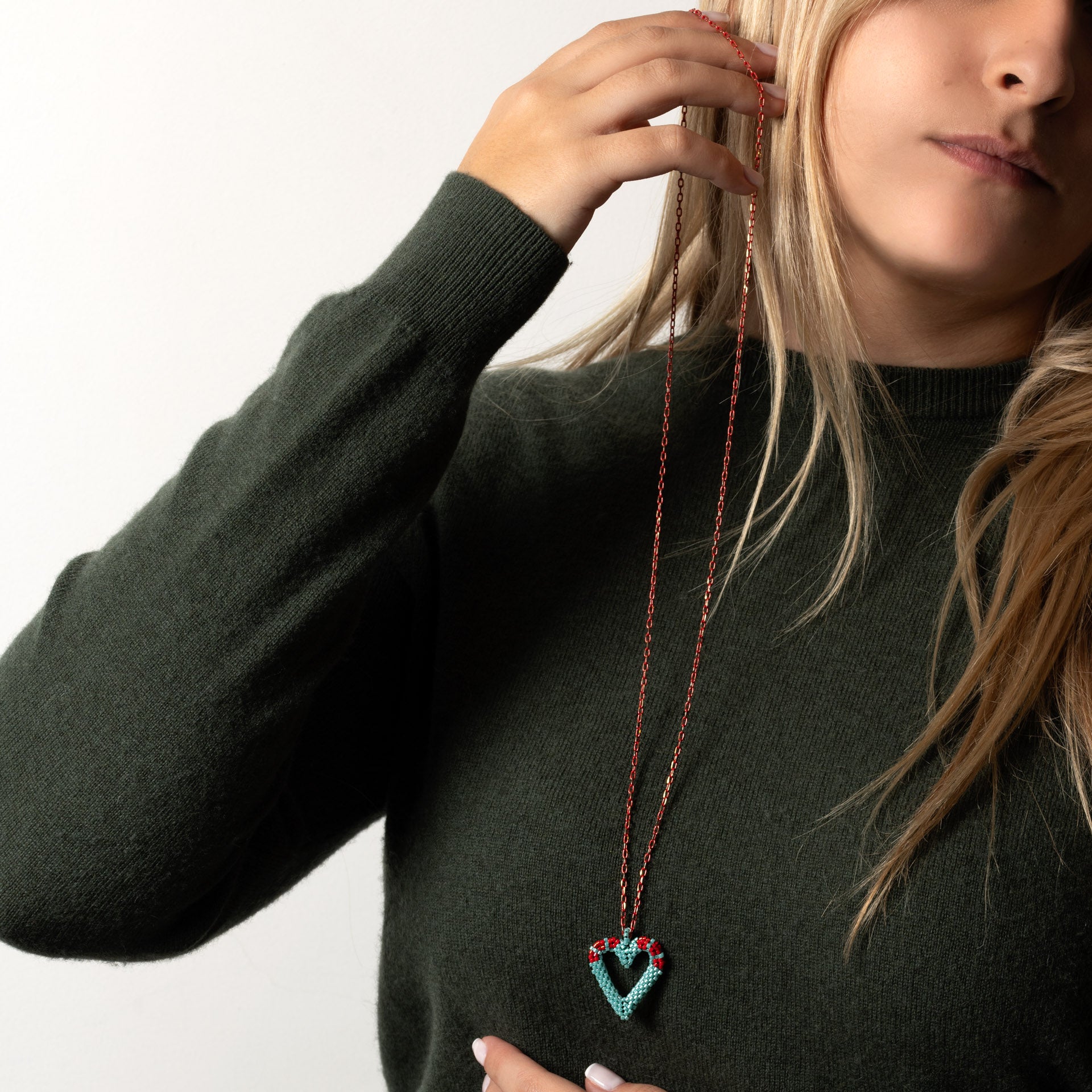 Necklace / Pendant '3D Heart'