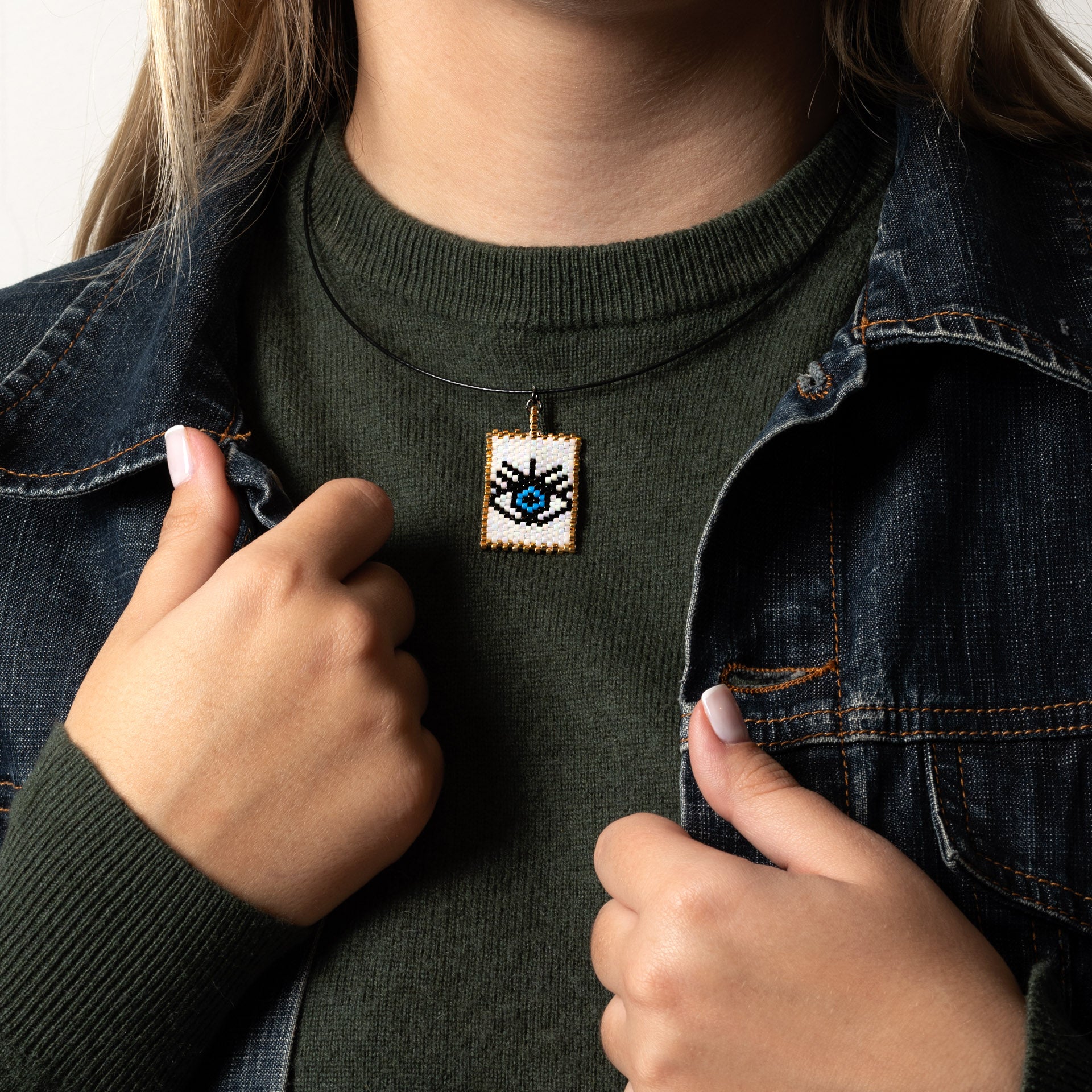 Necklace / Pendant, 'Evil eye'
