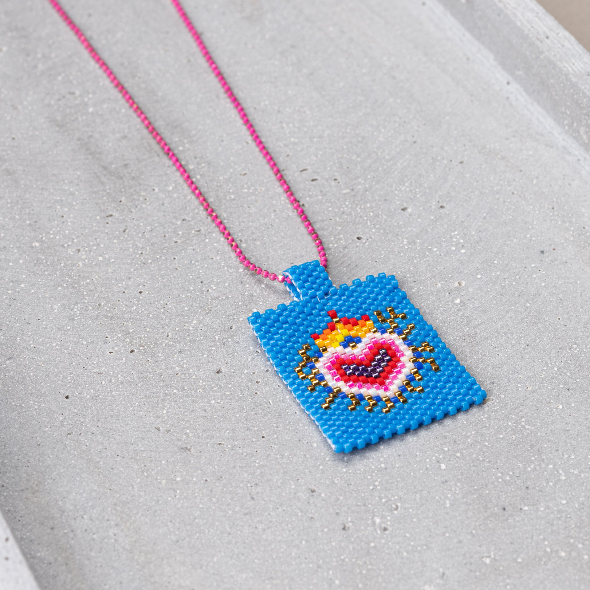 Necklace / Pendant 'Sparkling heart'